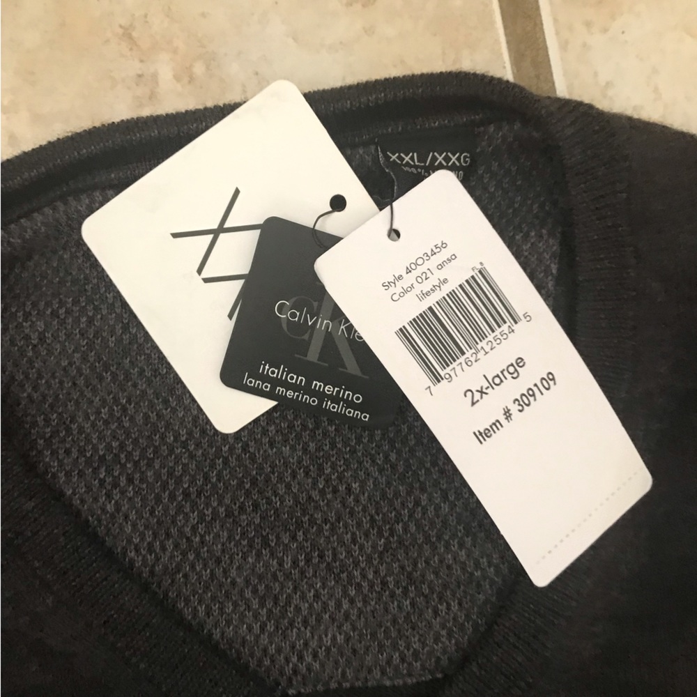 100% wool Calvin Kline sweater